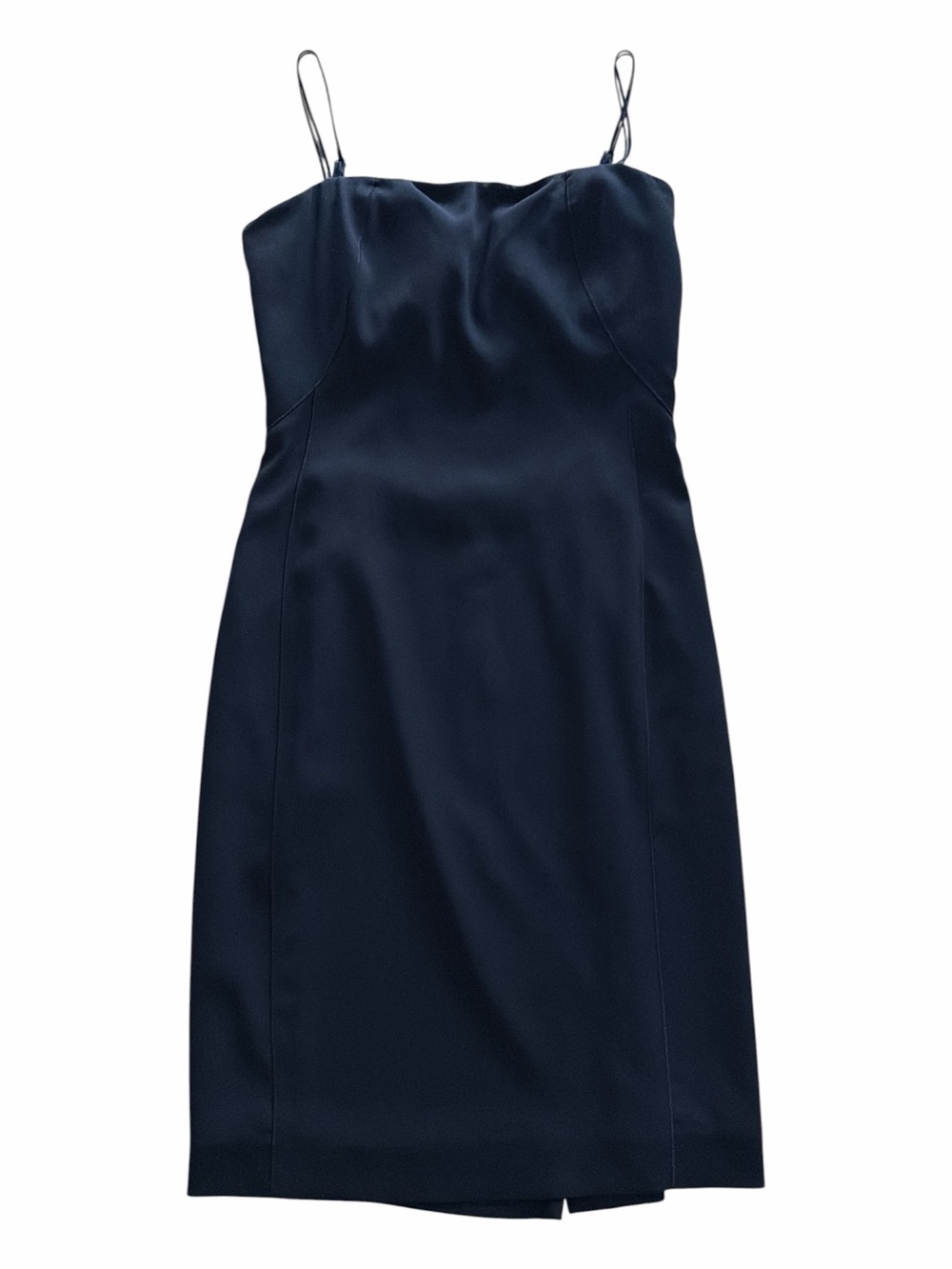 1 by O’ 2nd Black Spaghetti Strap Back Cut Out Sheath Dress